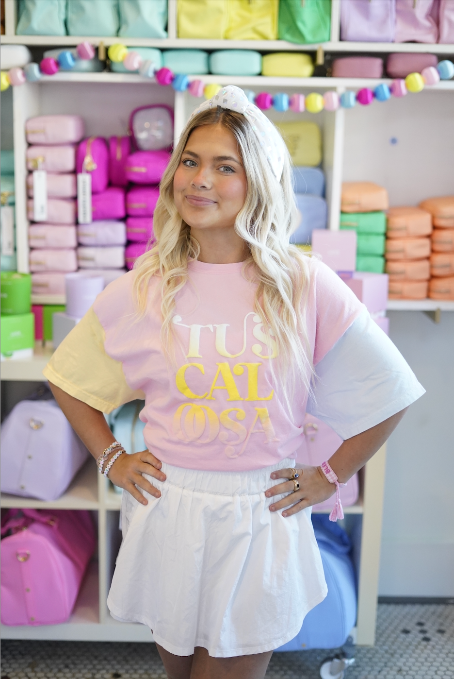 Tri-Color Tuscaloosa Ombre Tee