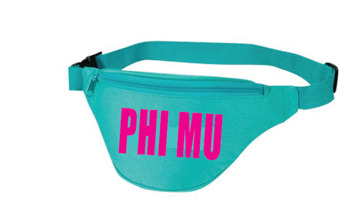 Phi Mu Tank + Fanny Pack Neon Bundle