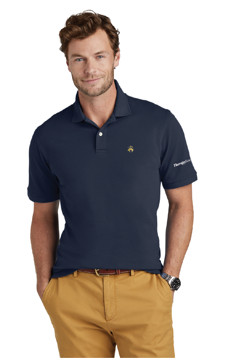 TherapySouth Brooks Brothers® Pima Cotton Pique Polo