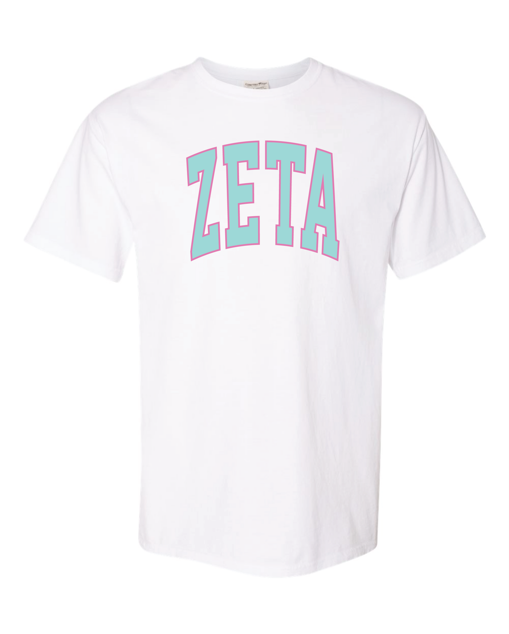 Zeta Varsity Letters Tshirt