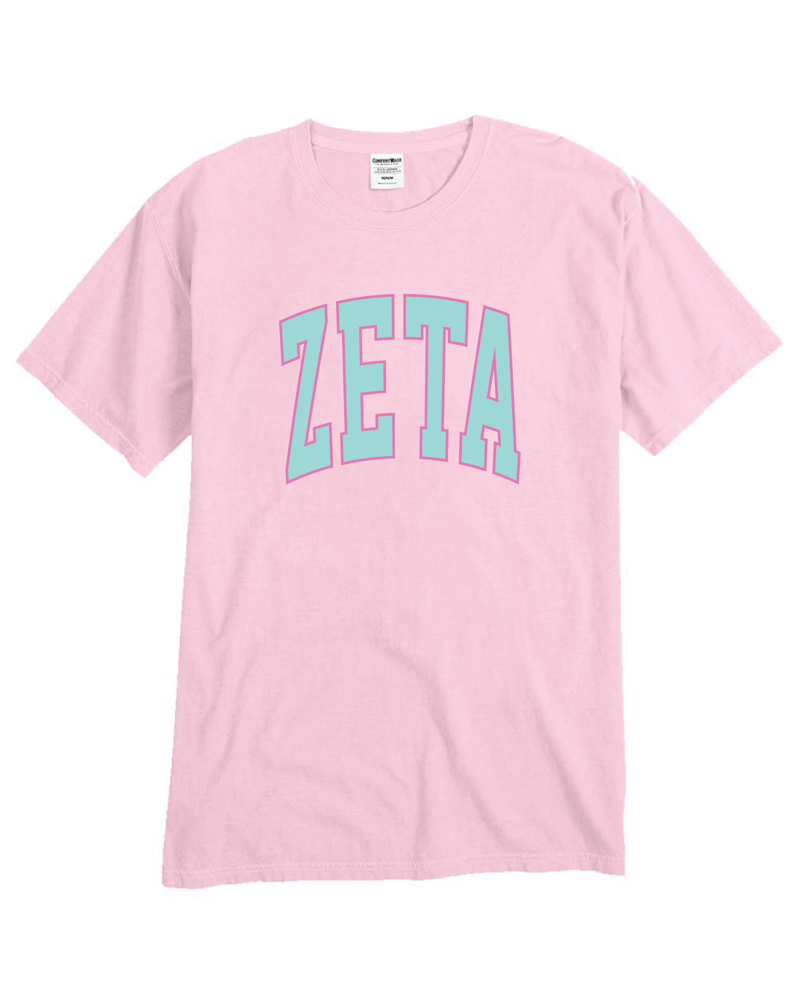 Zeta Varsity Letters Tshirt