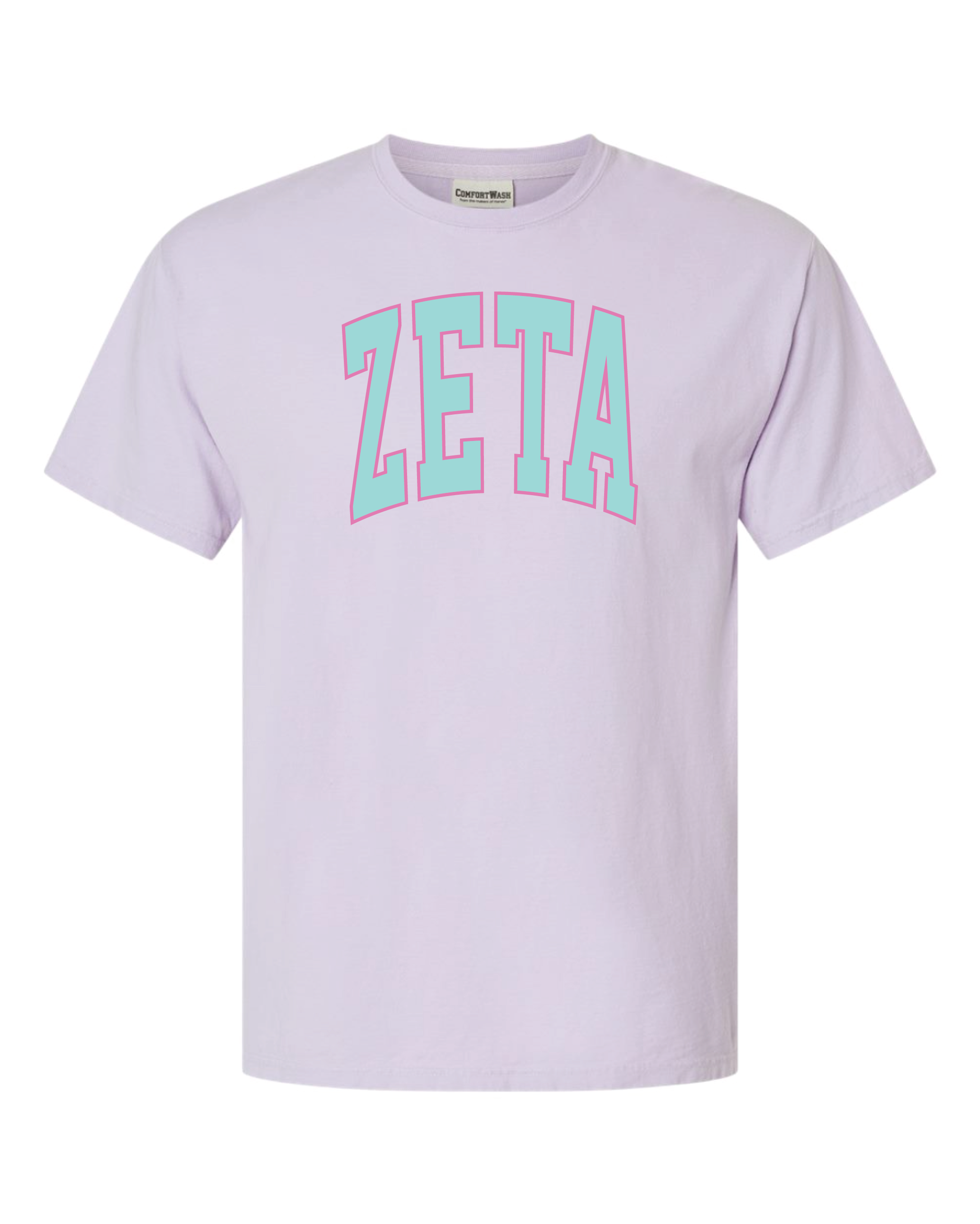 Zeta Varsity Letters Tshirt