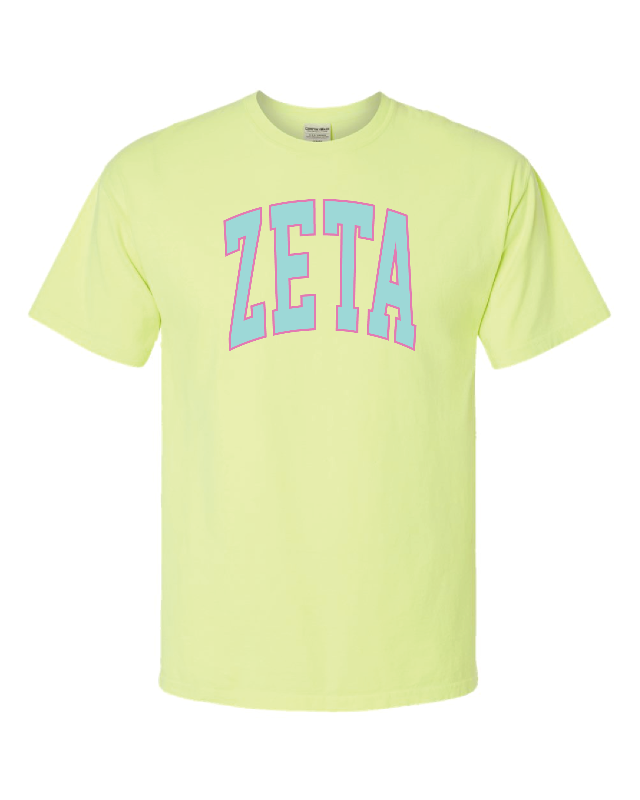 Zeta Varsity Letters Tshirt