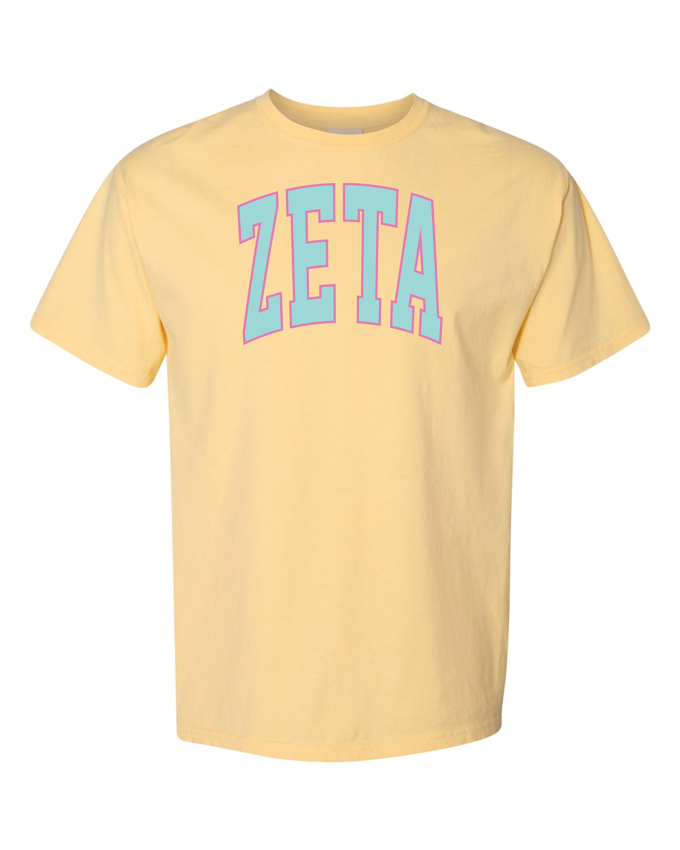 Zeta Varsity Letters Tshirt