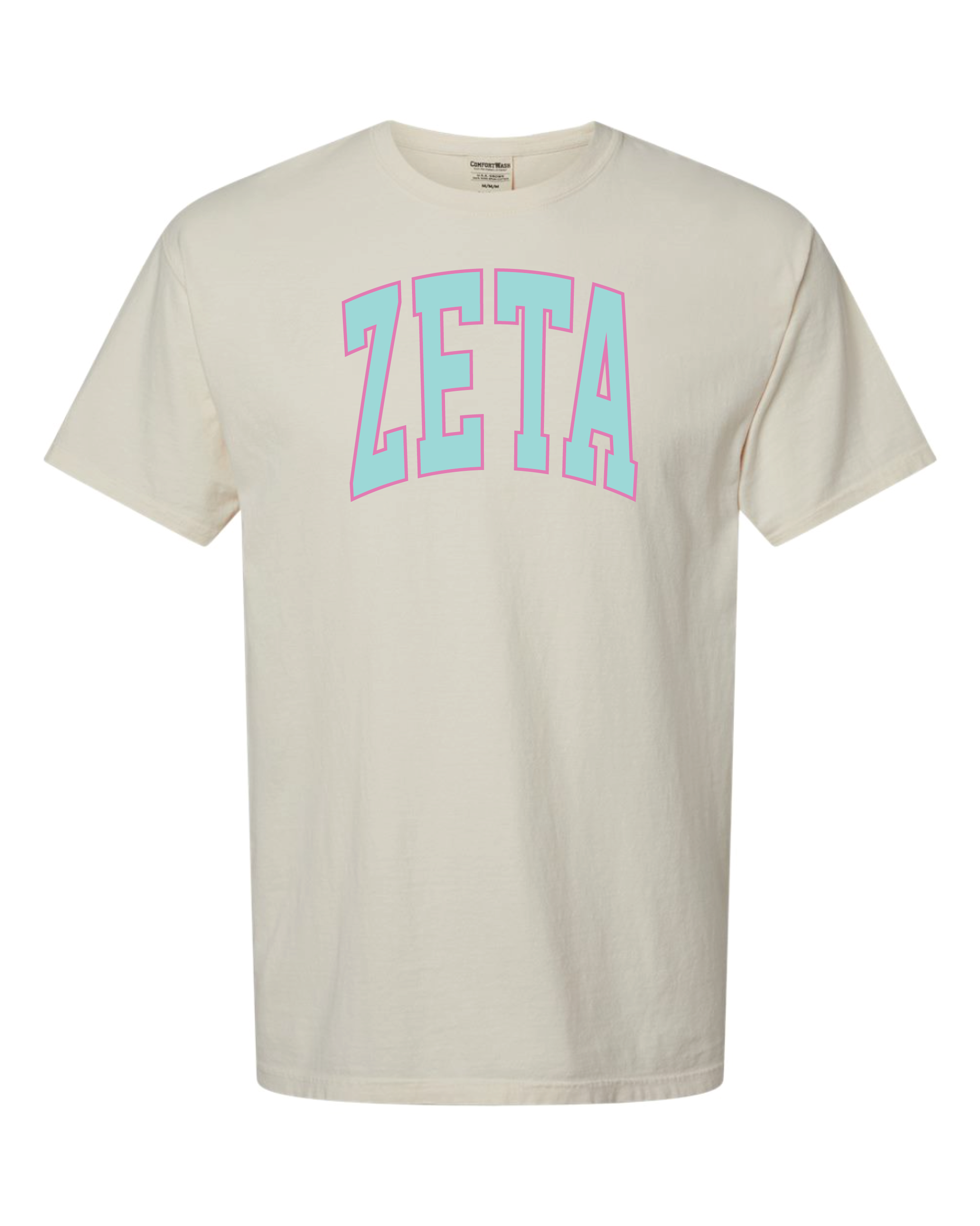 Zeta Varsity Letters Tshirt