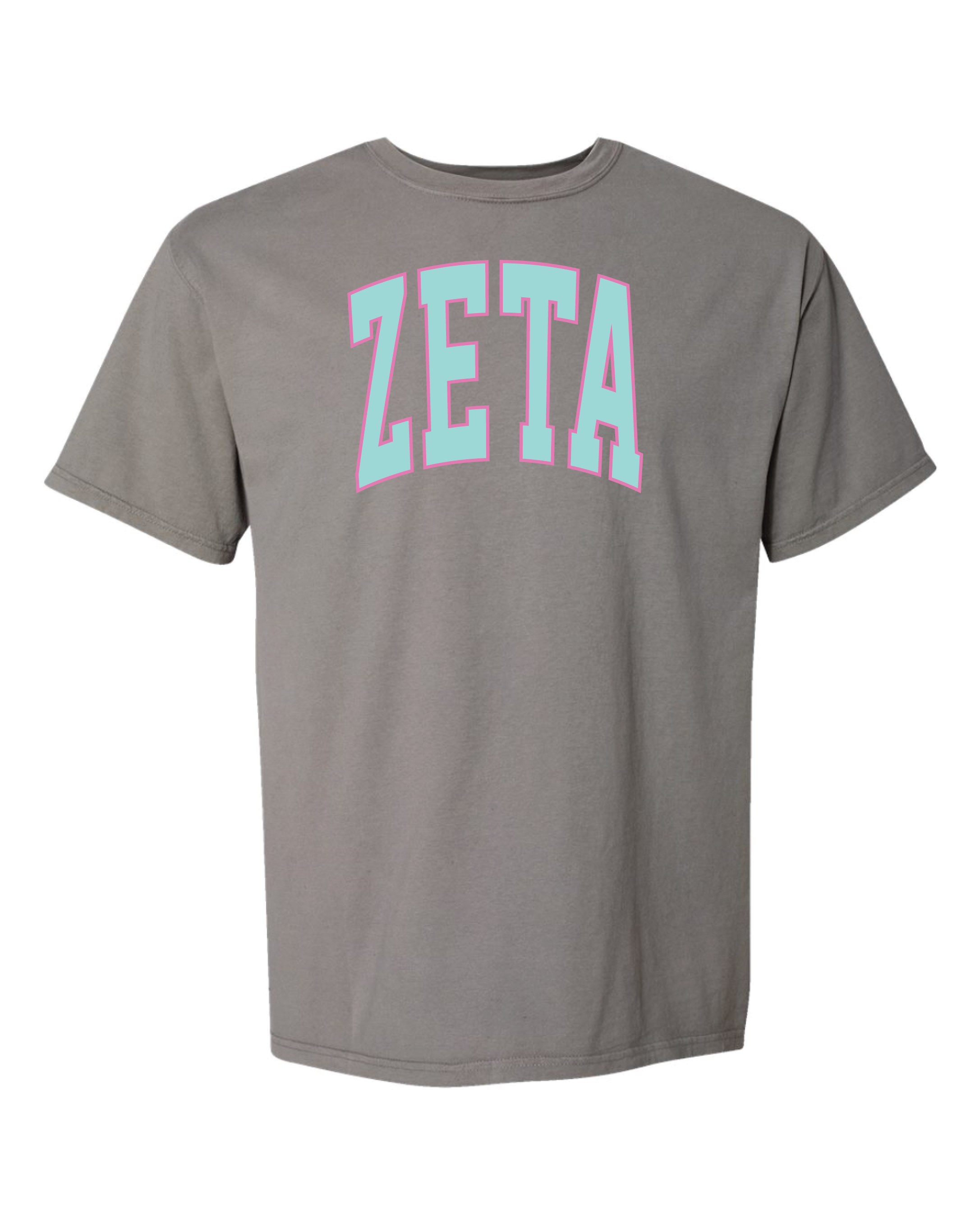 Zeta Varsity Letters Tshirt