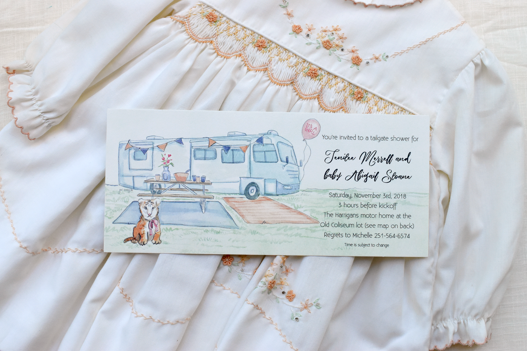 baby shower invitation