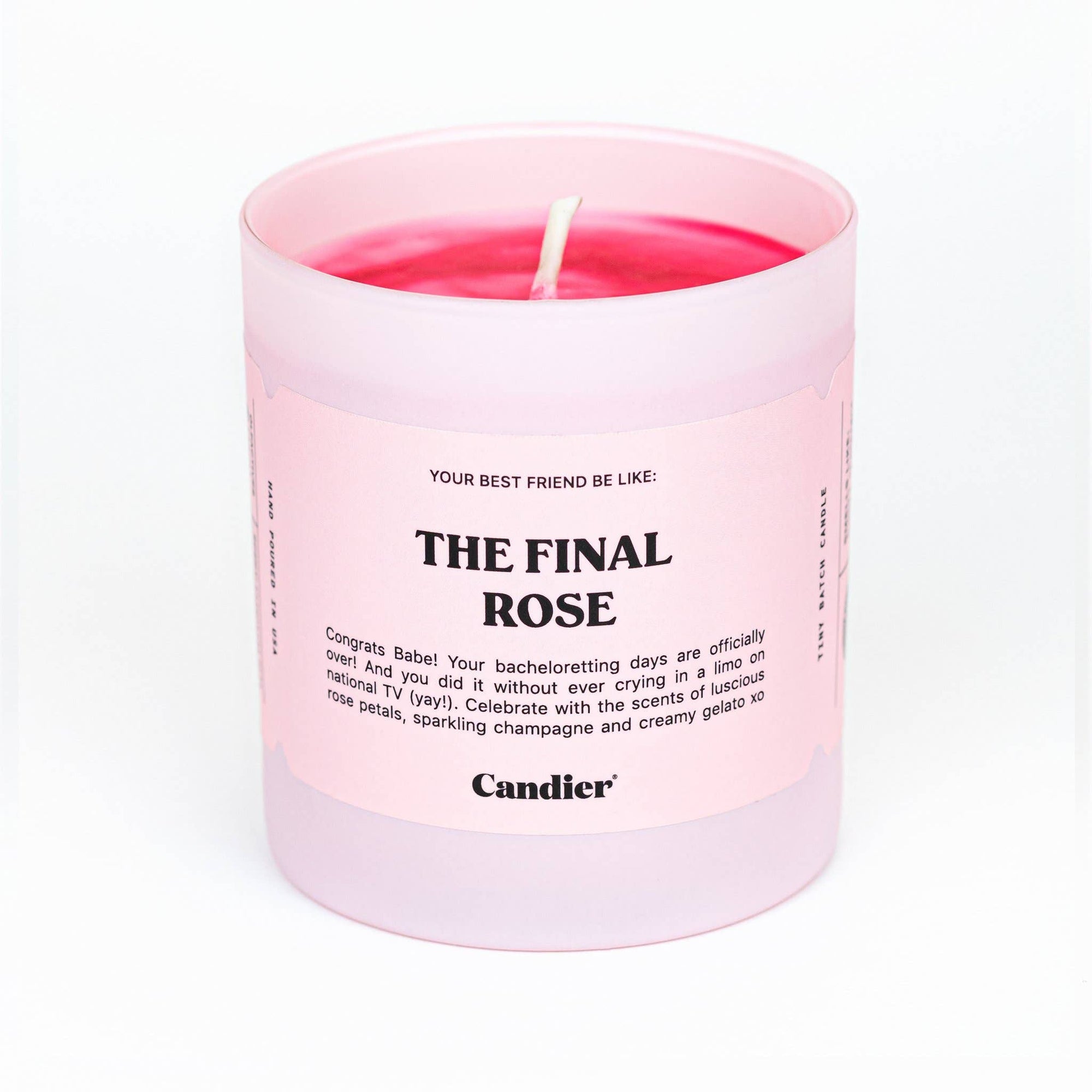 THE FINAL ROSE CANDLE