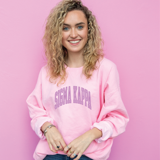 SK Varsity Letters Crewneck