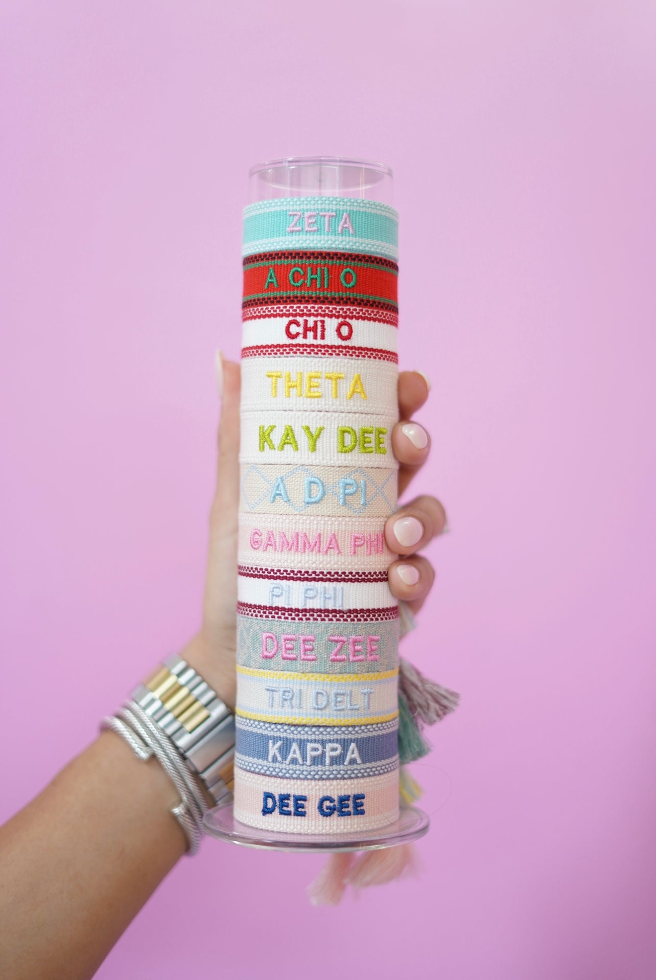 Kenzie Collection Greek Tassel Bracelet