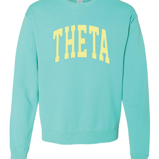 Theta Varsity Letters Crewneck
