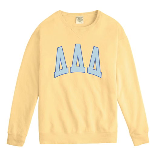 Tri Delt Varsity Letters Crewneck
