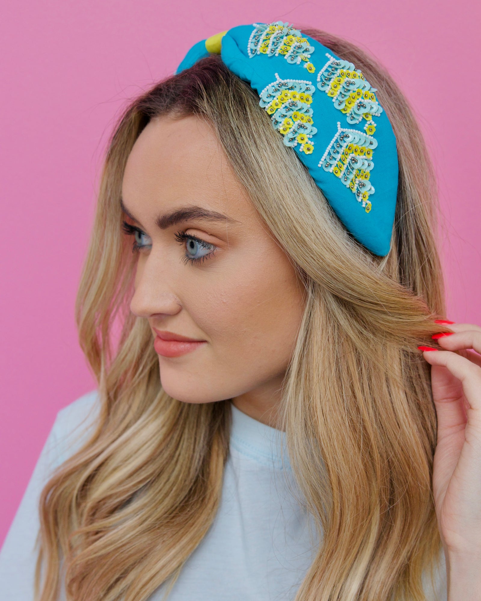Two-tone Sequin Headband
