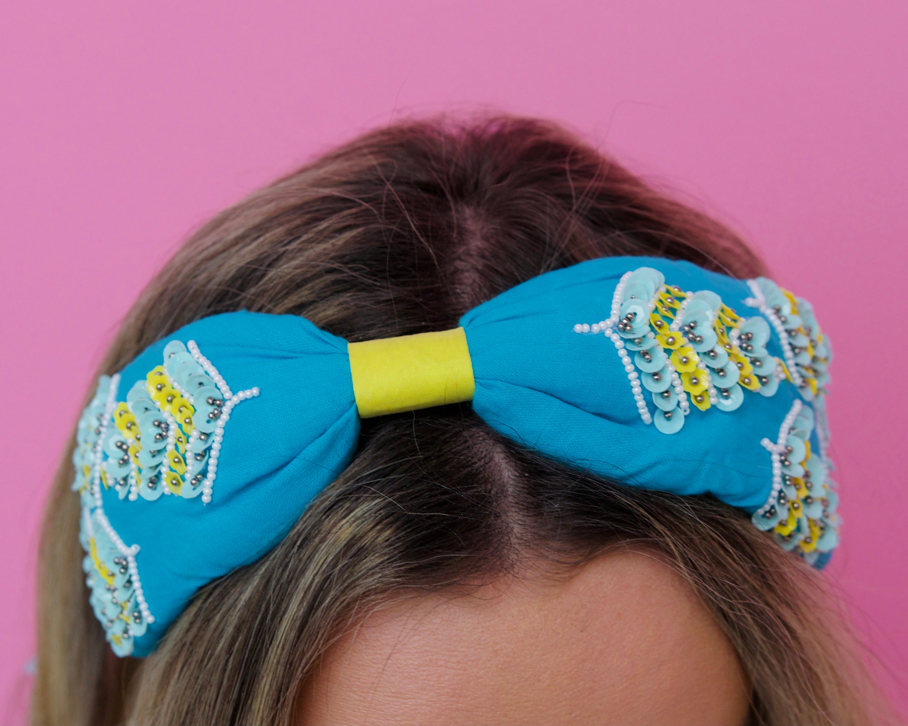 Two-tone Sequin Headband
