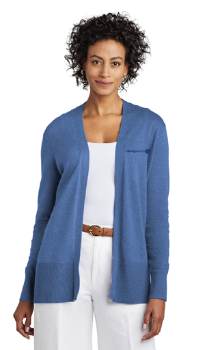 TherapySouth Brooks Brothers® Women’s Cotton Stretch Long Cardigan Sweater